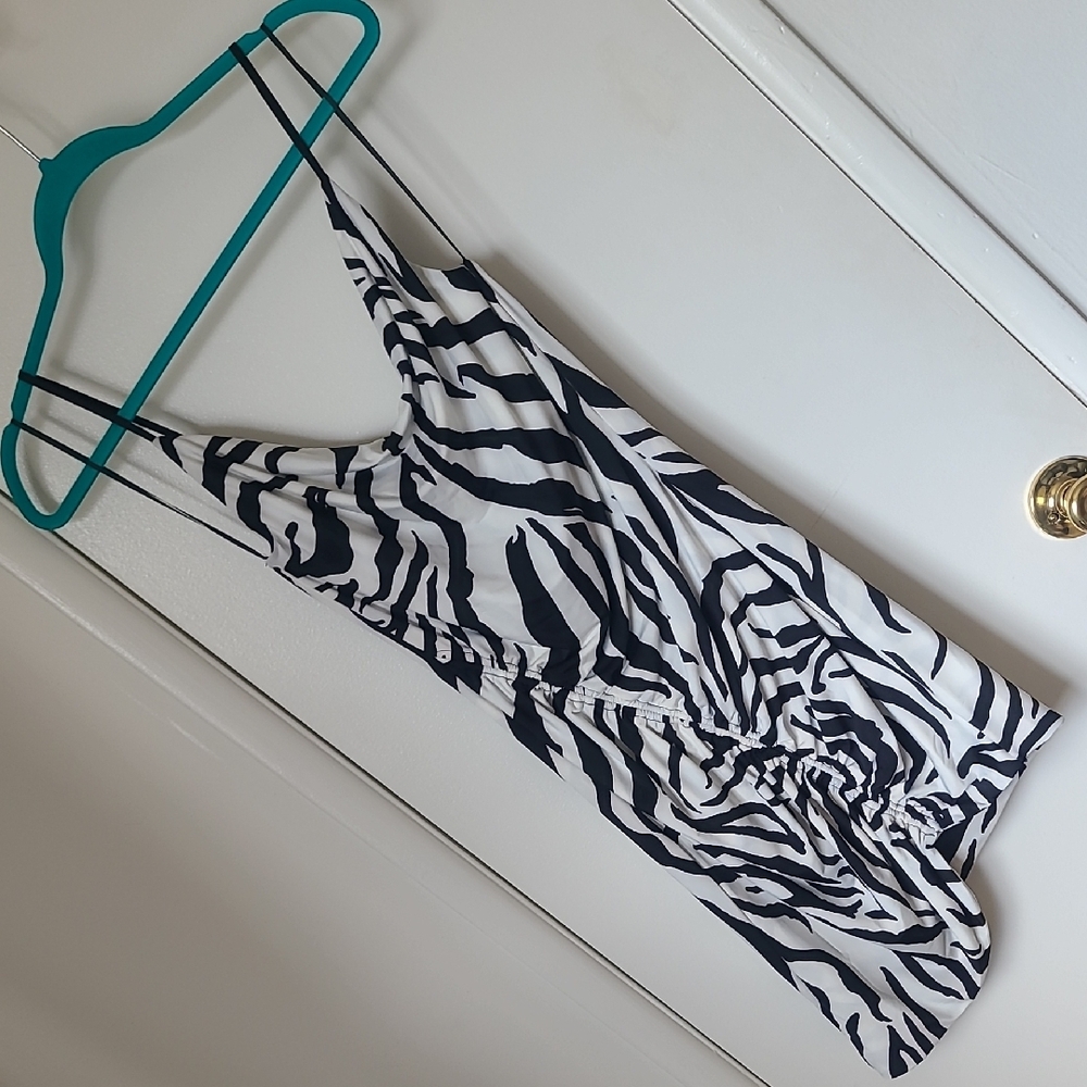 Zebra Print AFRM Mini-Dress